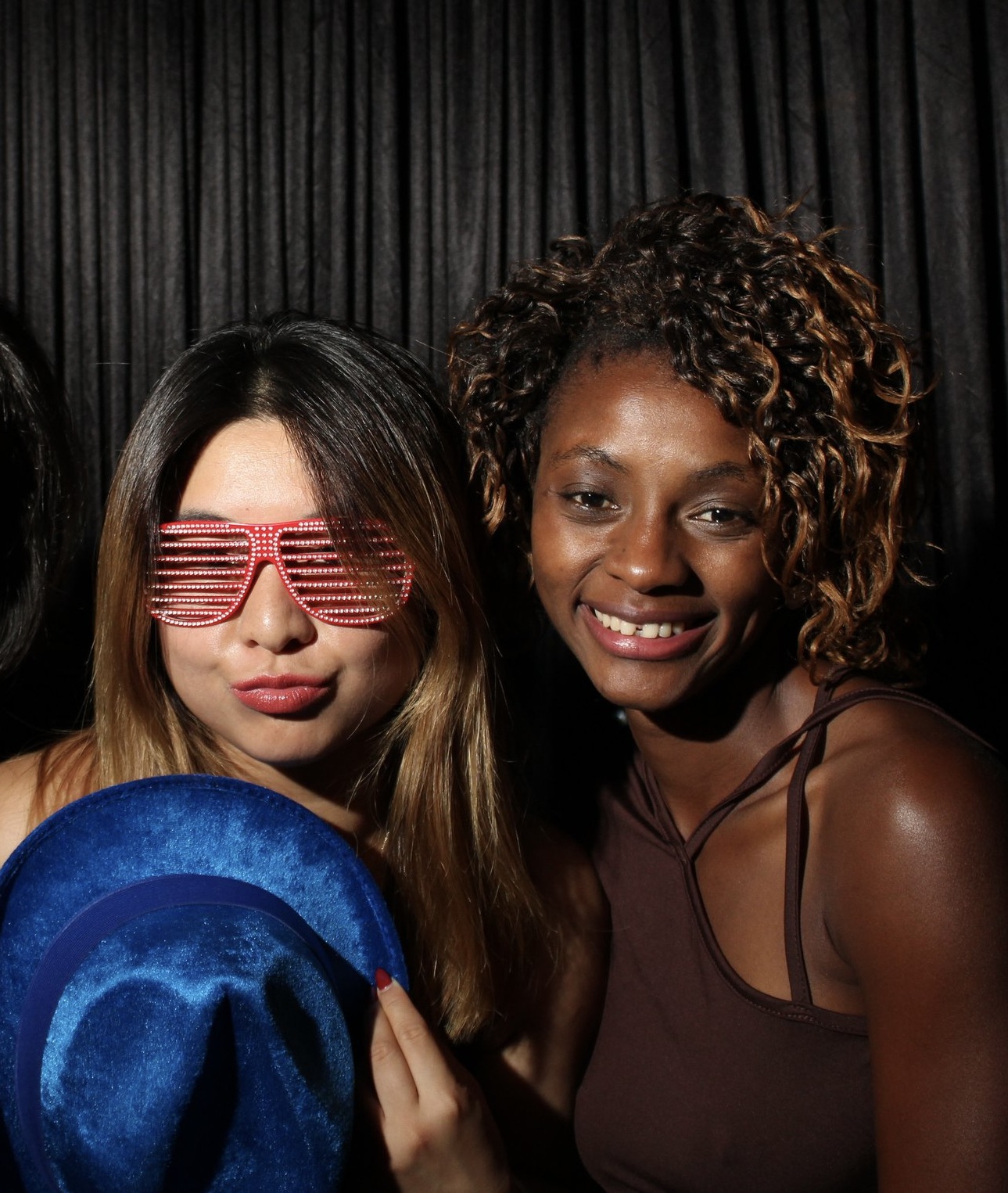 Guests enjoying the photo booth